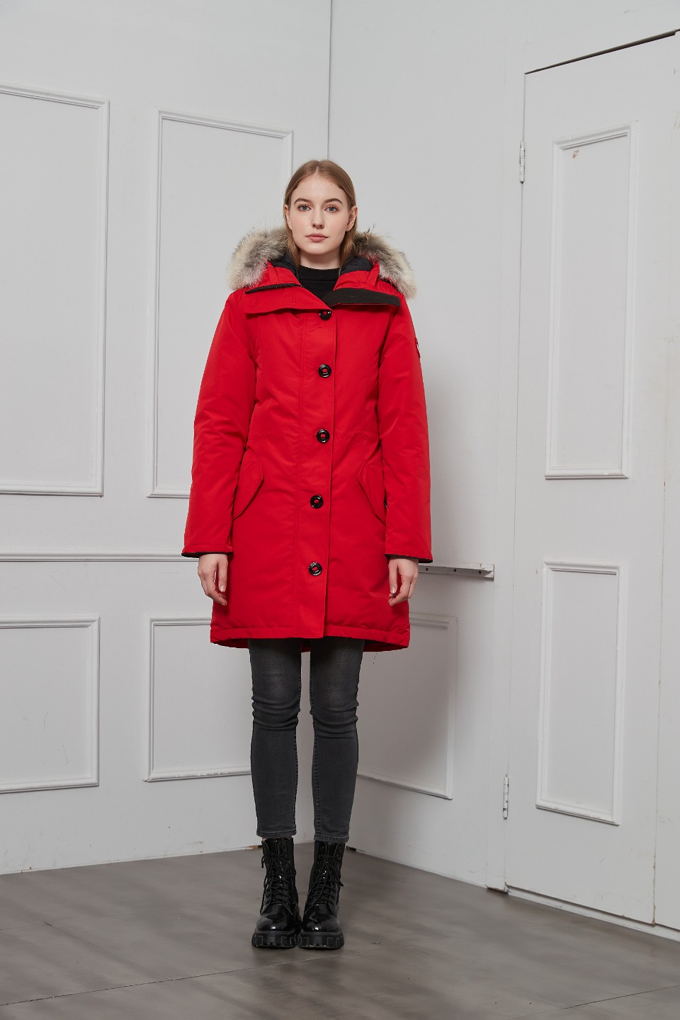 Rossclair Parka Heritage Red