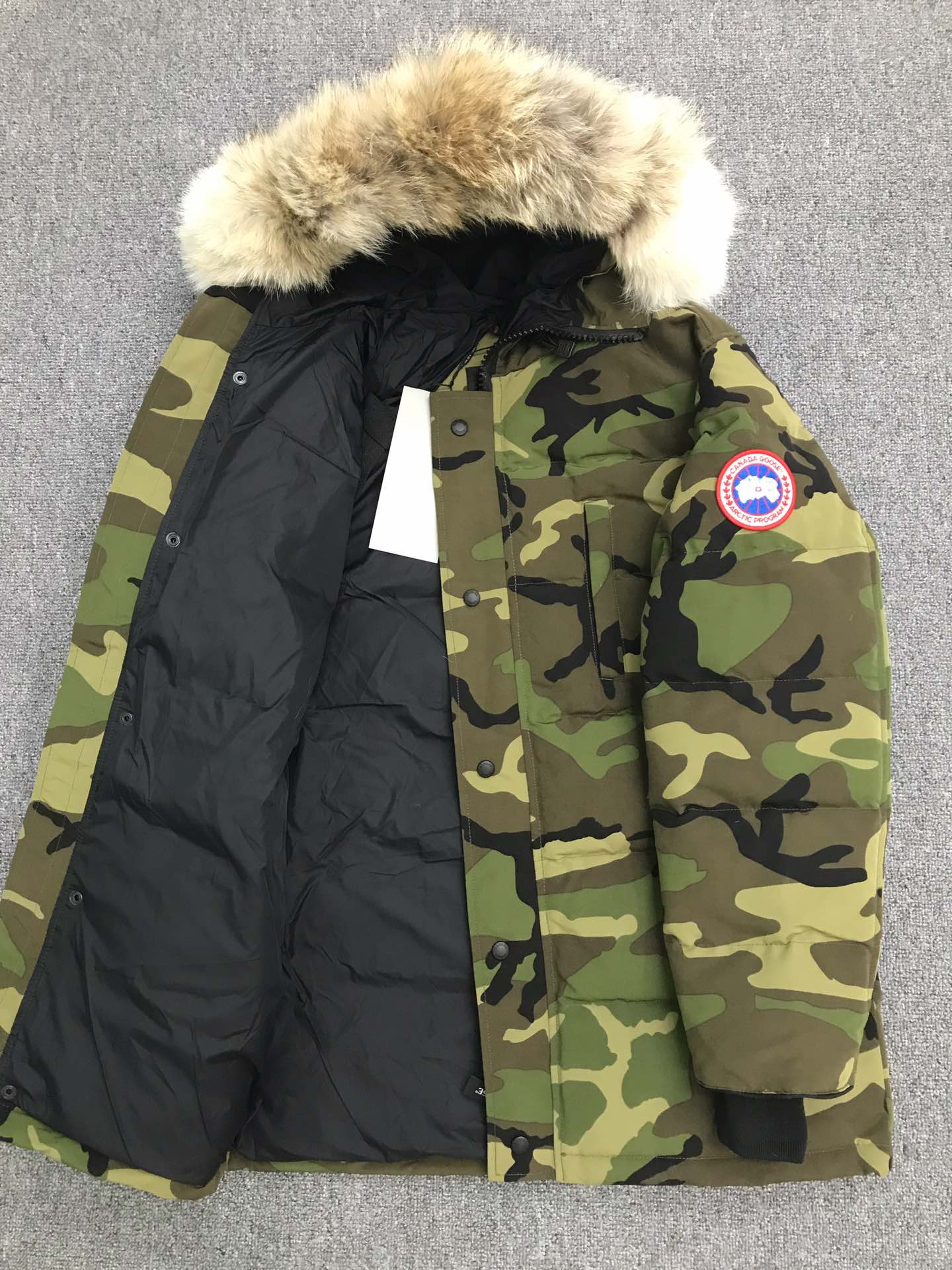 Carson Parka Green Camo