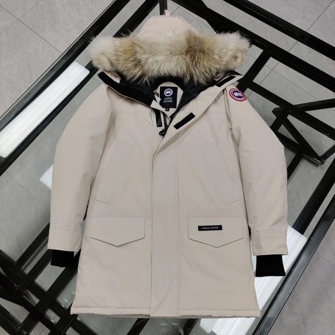 Langford Hooded Parka Beige