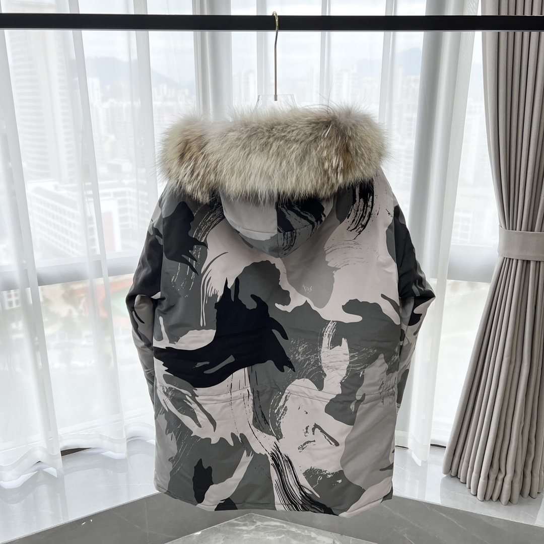 Expedition Parka Heritage Gray Camouflage