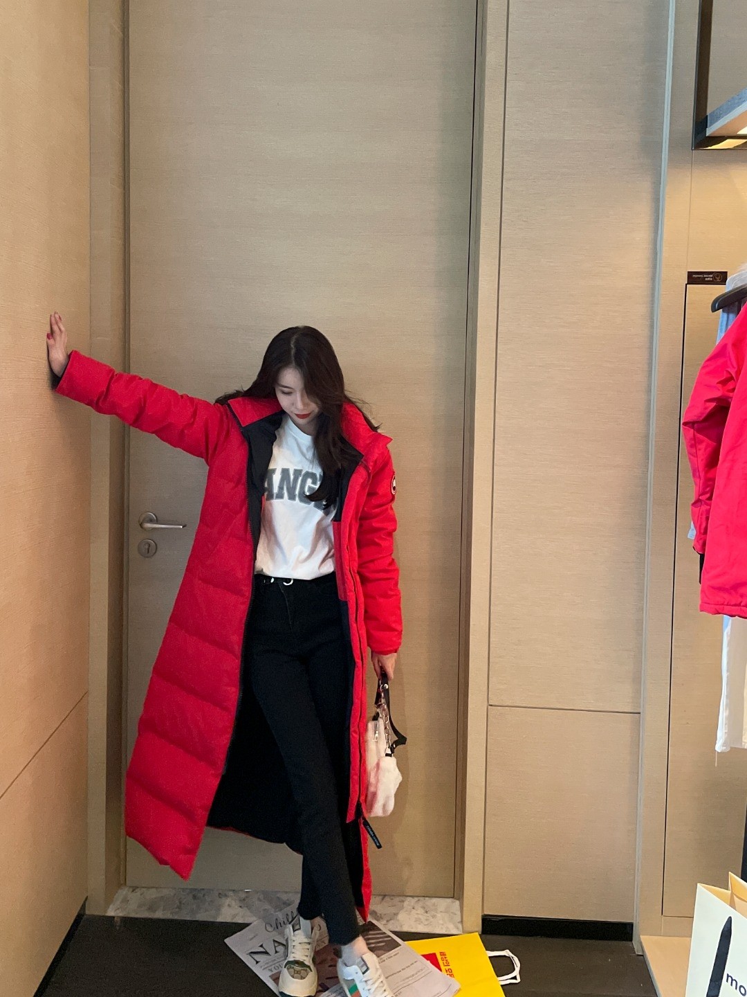 Mystique Parka Performance Satin Red