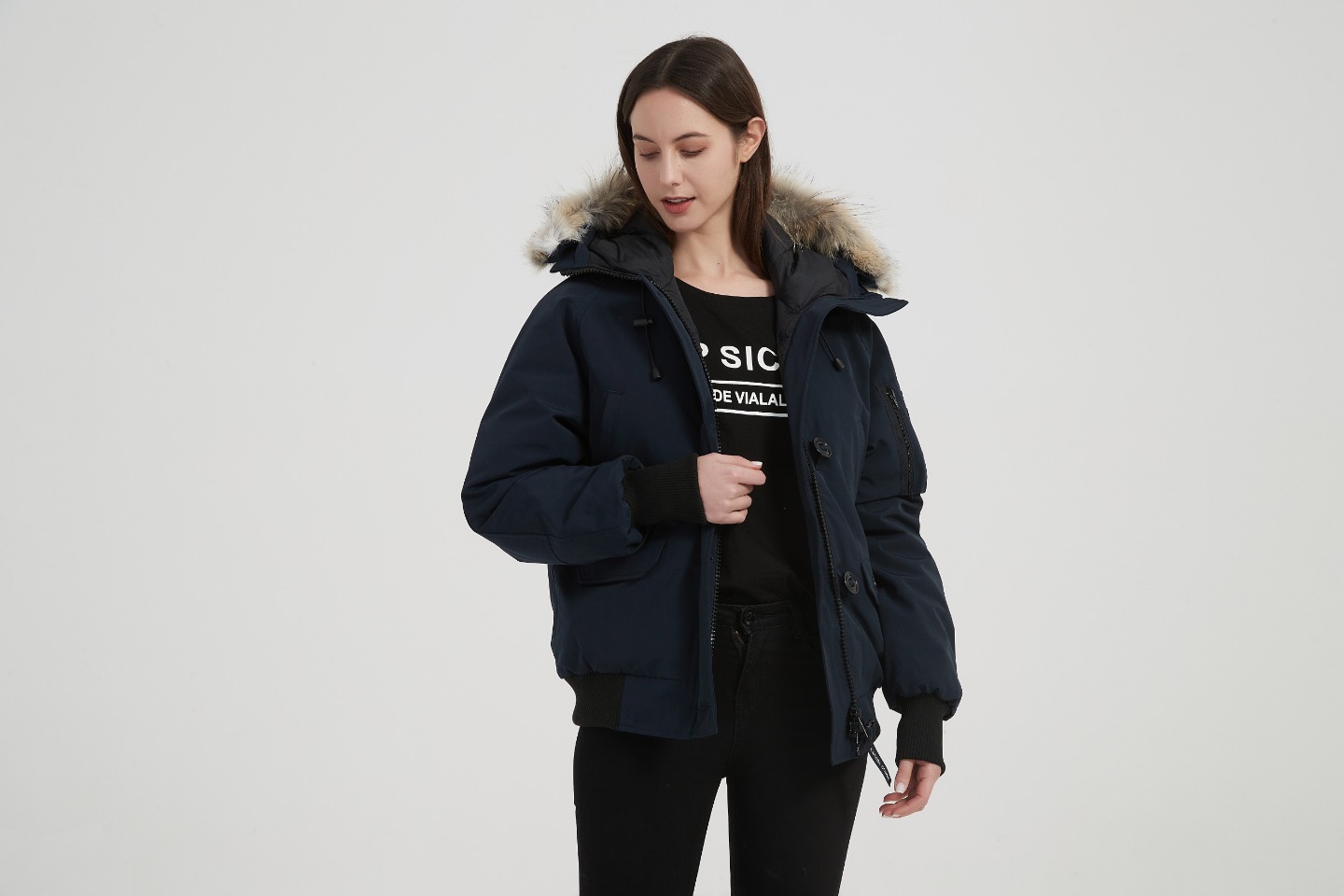 Womens Chilliwack Bomber Navy