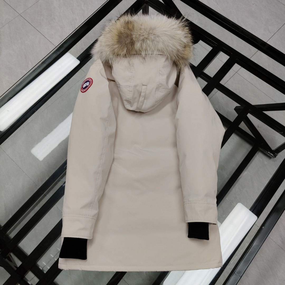 Langford Hooded Parka Beige