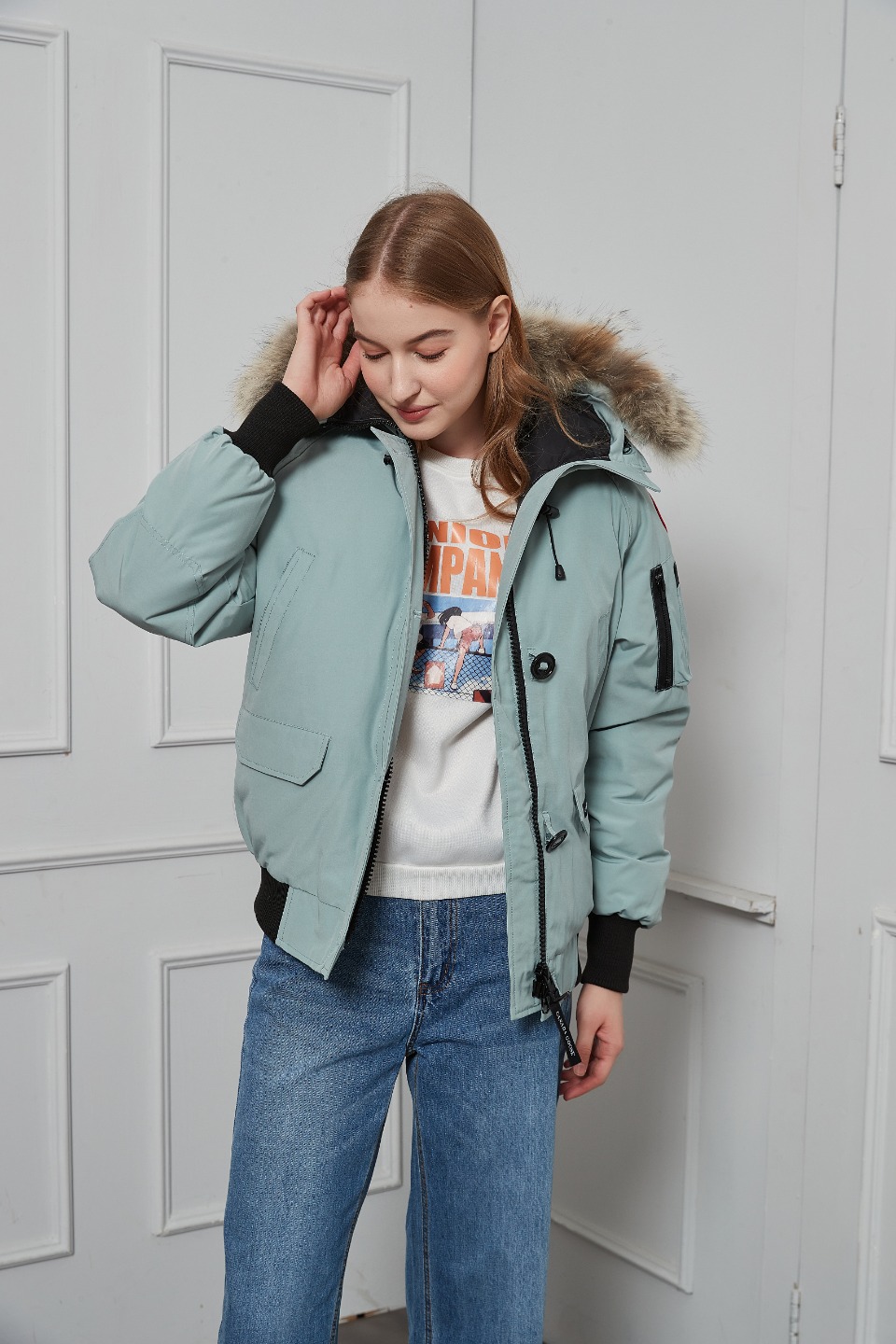 Womens Chilliwack Bomber Azure