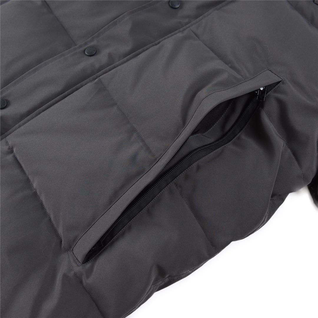 Wyndham Parka Black Label Gray