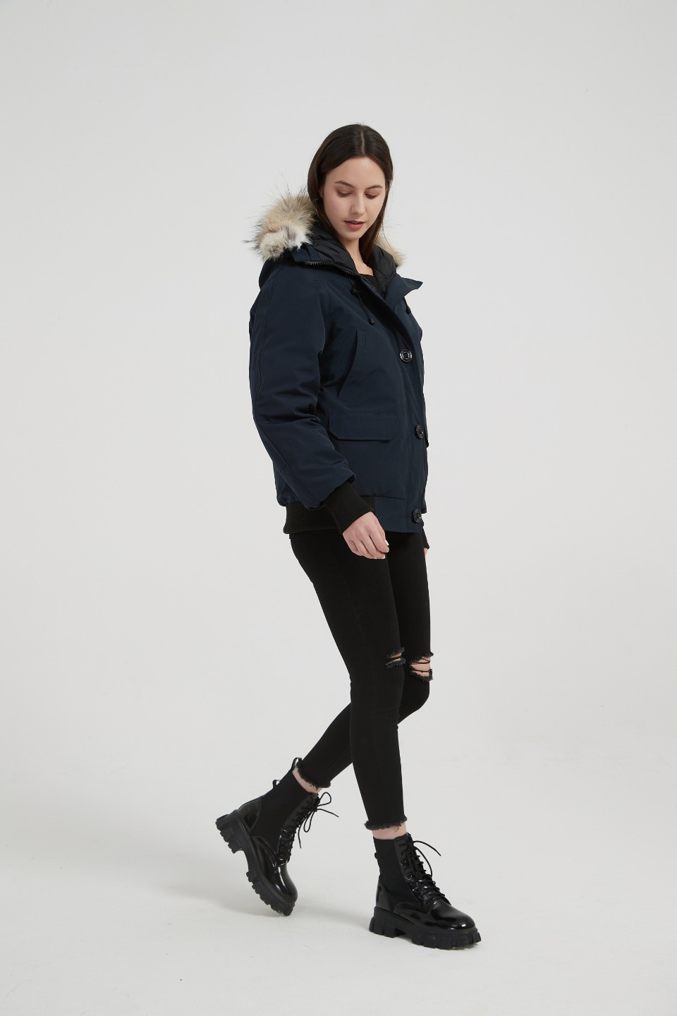 Womens Chilliwack Bomber Navy