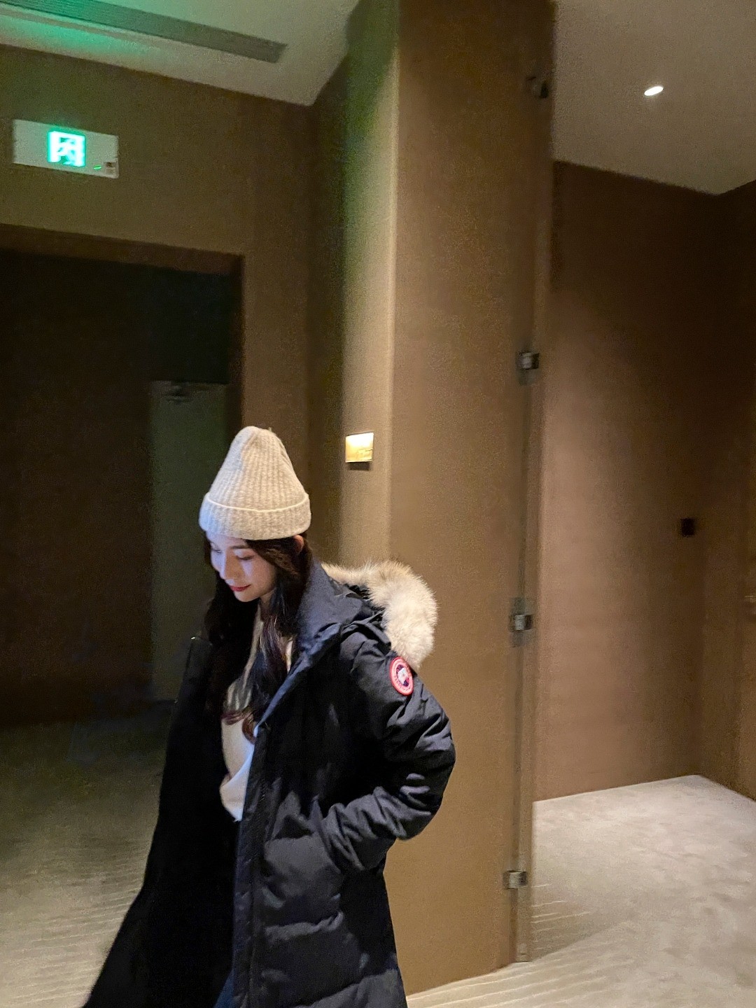 Mystique Parka Performance Satin Navy