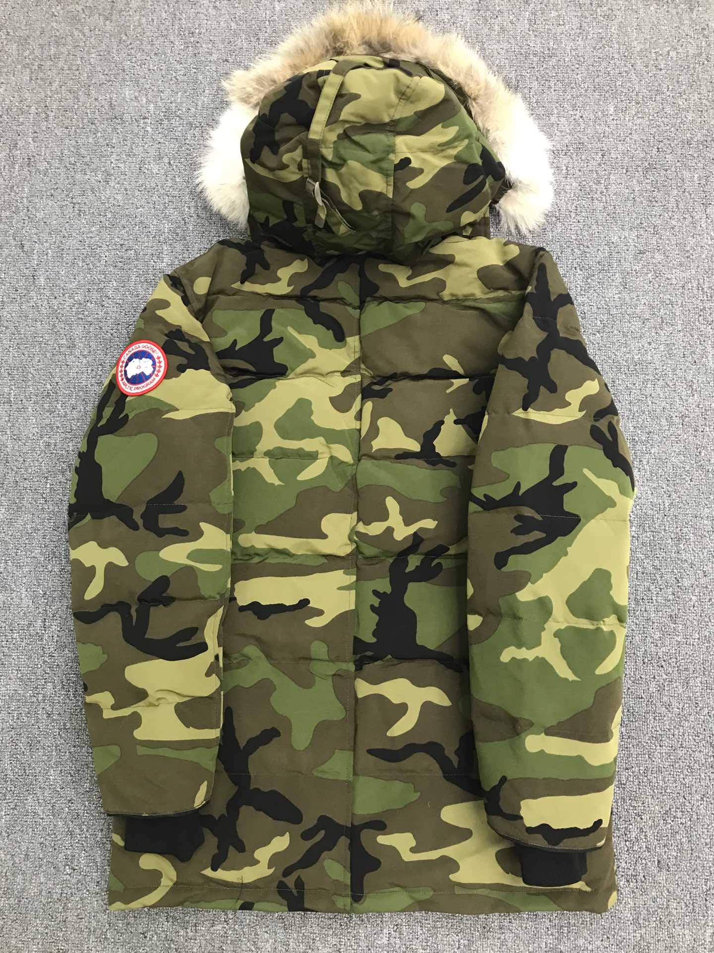 Carson Parka Green Camo