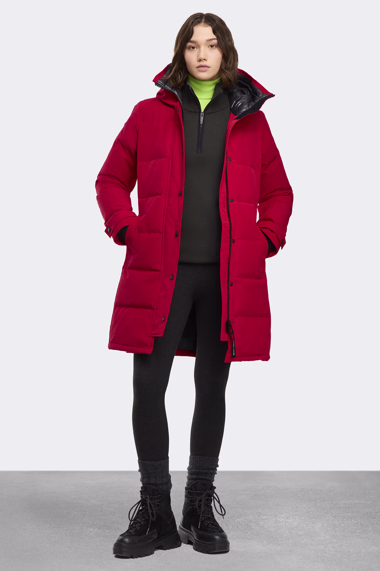 Shelburne Parka Red