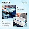 Arebos Automatic Pool Robot | Pool Cleaner for Wall, Floor and Waterline - Up to 100 m³ - APP Controlled - 3 Modes