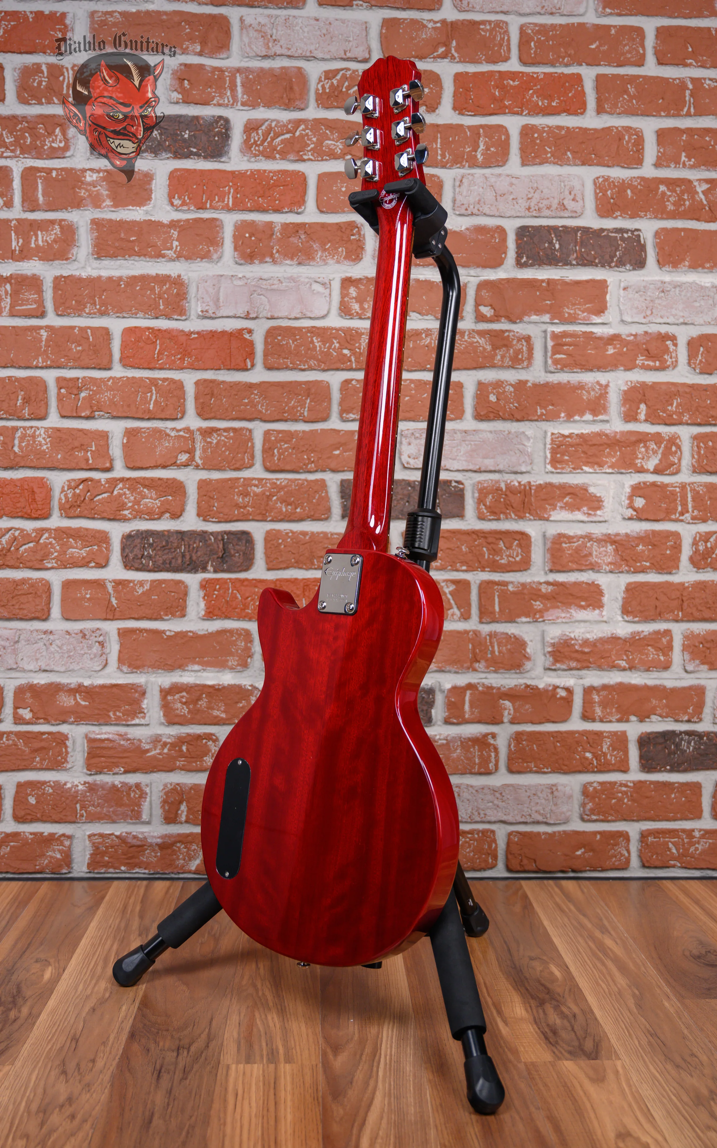 Epiphone Les Paul Jr. Cherry 2010 w/Hard Shell Case