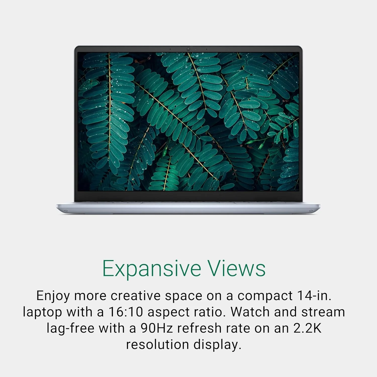 Dell Inspiron 14 Plus 7440 Laptop - 14.0-inch 16:10 2.2K (2240x1400) Display, Intel Core Ultra 7-155H, 16GB LPDDR5X RAM, 1TB SSD, Intel Arc Graphics, Windows 11 Home, Onsite Service - Ice Blue