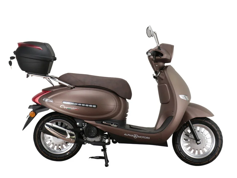 Scooter Cappucino 125 cc 85 km/h EURO 5 incl. topcase