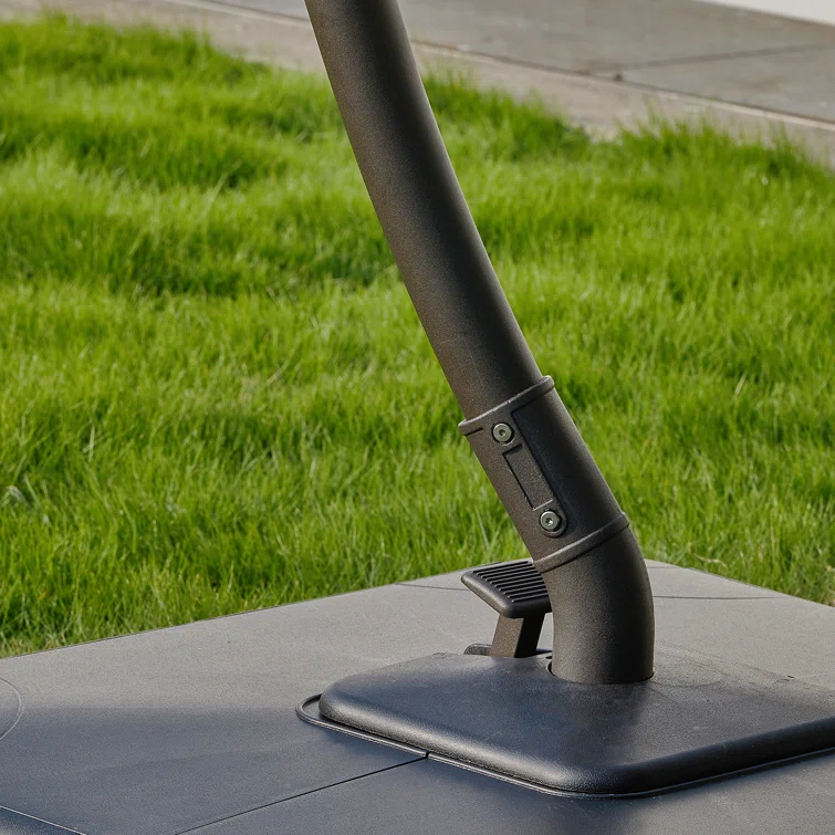 Ebonique Cantilever Umbrella with Base Included  Ebonique Cantilever Umbrella with Base Included  Ebonique Cantilever Umbrella with Base Included  Ebonique Cantilever Umbrella with Base Included  Ebonique Cantileve