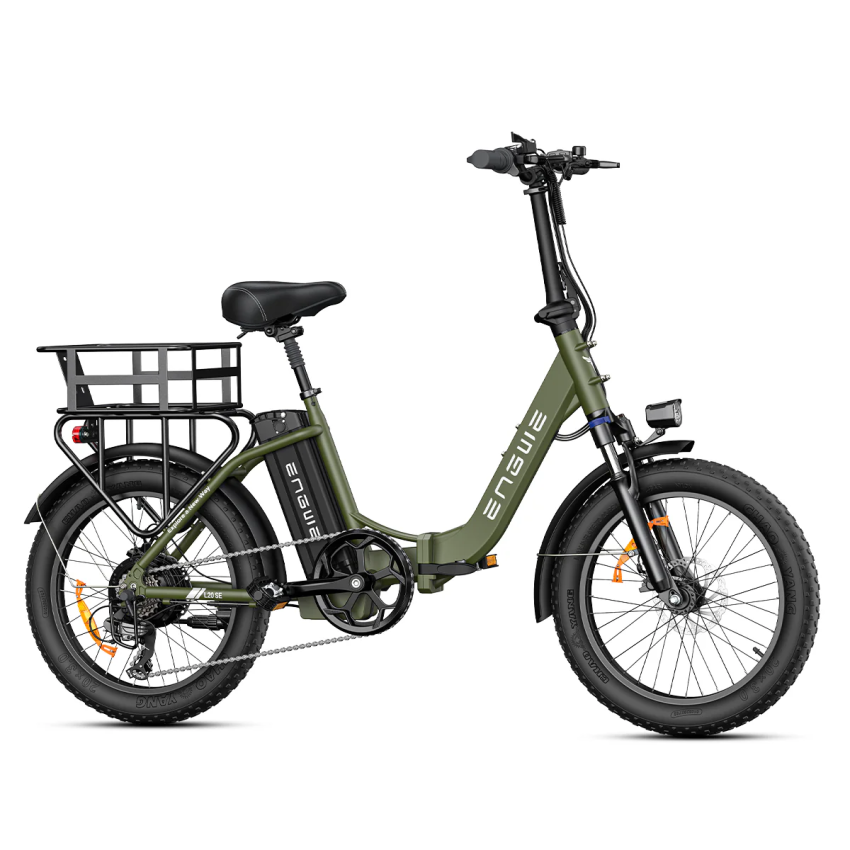 Engwe L20 SE 250W 20" Foldable Electric Bike Trekking E-bike 15.6 Ah Battery E-folding Bike Pre-Order