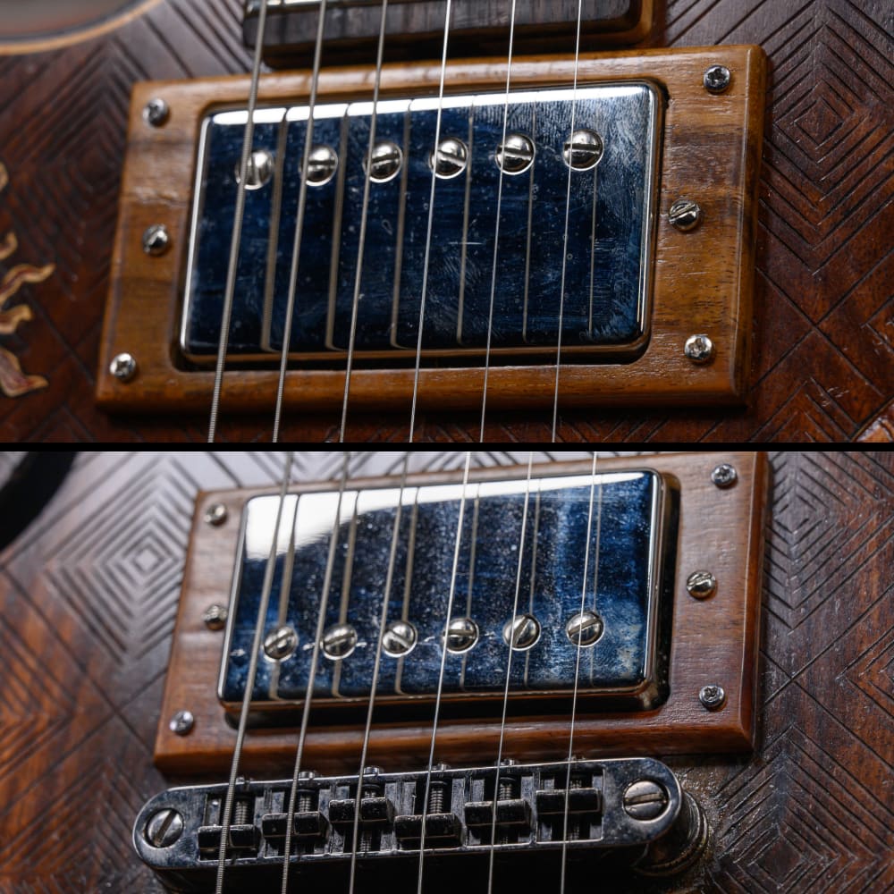 Blueberry Semi-Hollow Dragon Natural 2022 w/Gigbag