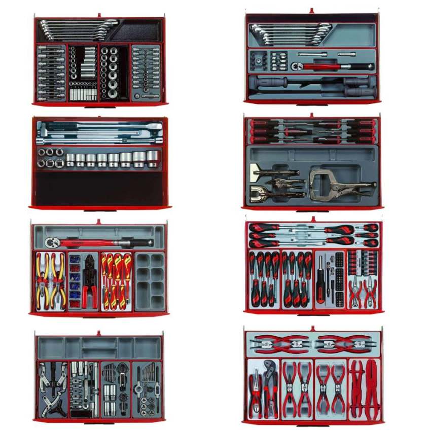 🔥Big Sale🎄- Teng Tools 1001 Piece Mega Master Hybrid Hand Tool Set-TCMM1001N