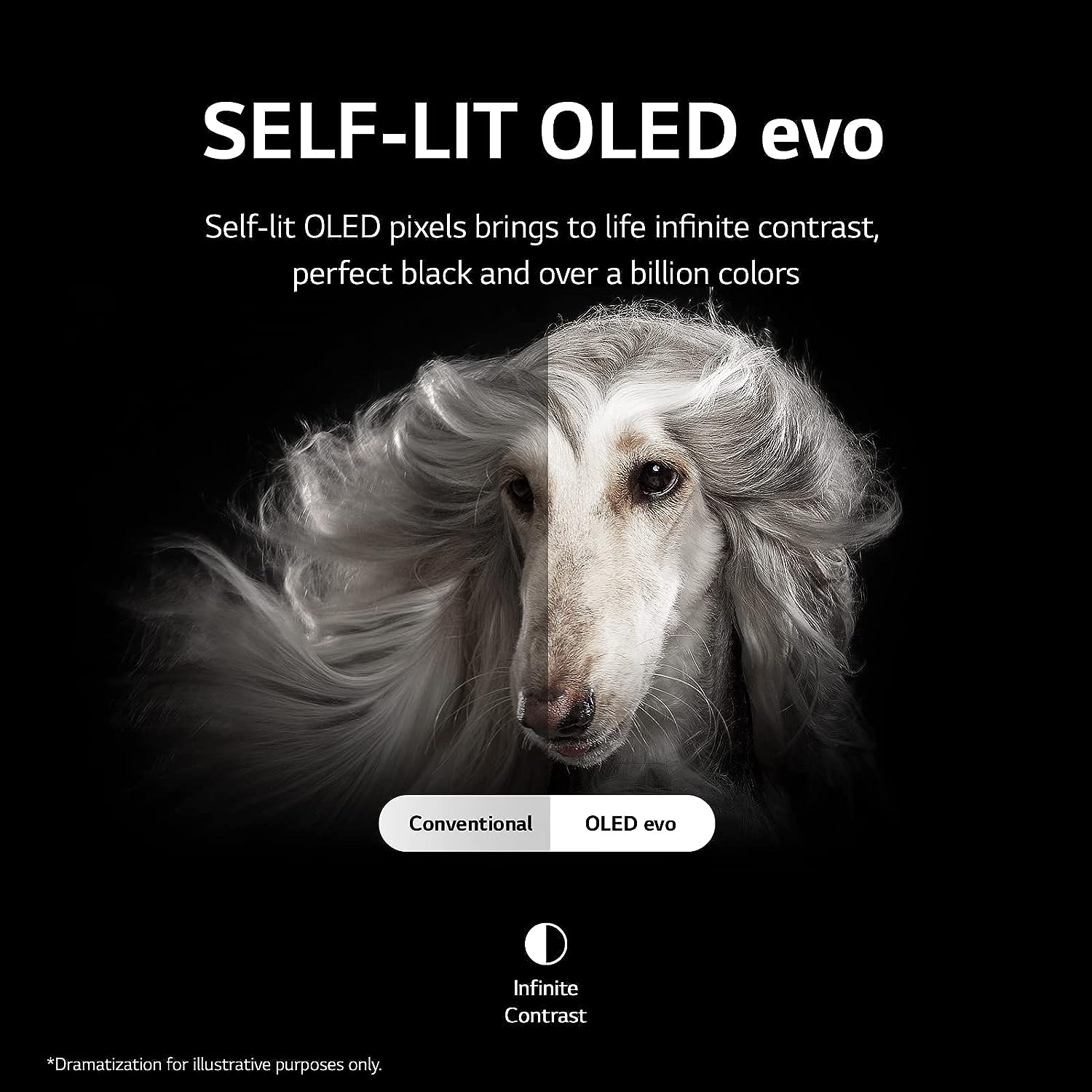 LG C2 Series 55-Inch Class OLED evo Smart TV OLED55C2PUA, 2022 - AI-Powered 4K TV, Alexa Built-in, Dark Silver