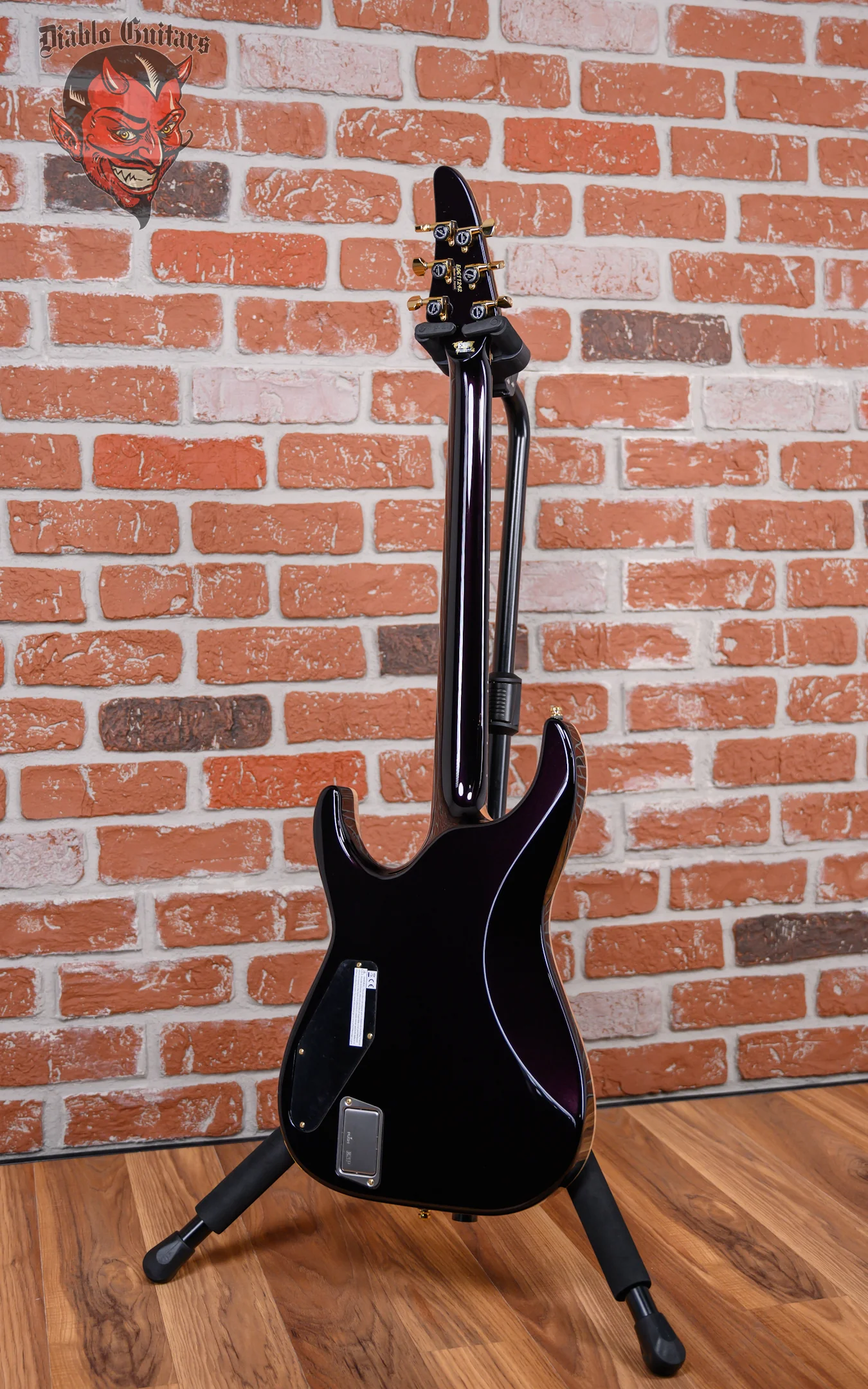 ESP Custom Shop CTM NT FM Horizon Flame Maple Top Indigo Purple 2024 w/OHSC