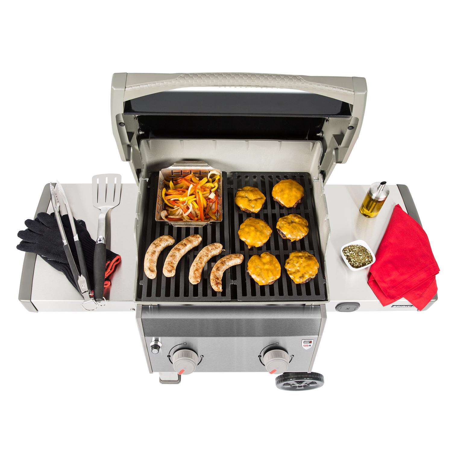 Weber Spirit II E-210 2 Burner Liquid Propane Grill Black
