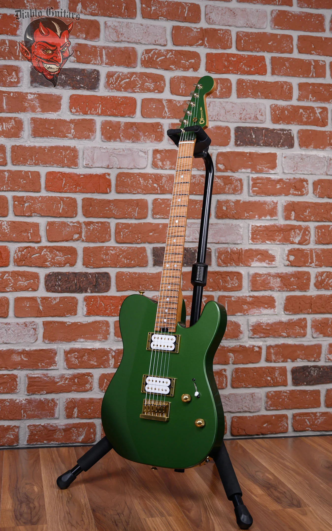 Charvel USA Custom Shop San Dimas Style 2 2H HT GHW Cadillac Green 2025 w/OHSC