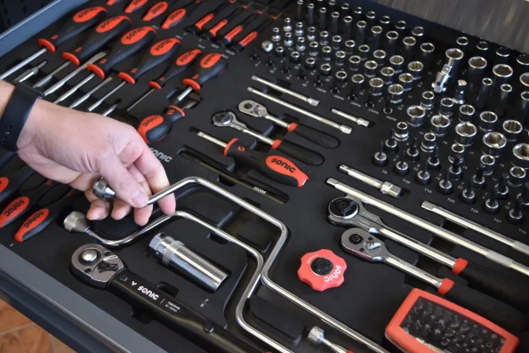 🔥Last Day Limited To 96 Units Only €109.99🔥Factory Clearance Mobile Roller Cab With 13 DRAWERS