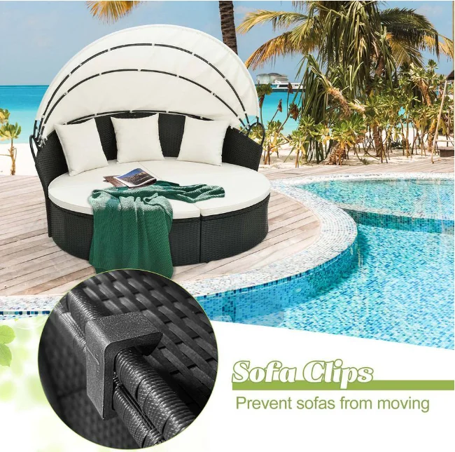 Lounge shell sun island outdoor weatherproof