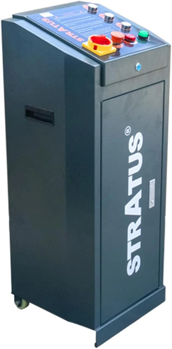 Stratus Extra Wide Commercial Grade Open Center Portable Mid Rise Electric Safety Lock Release Scissor Lift SAE-MS9000X (110V)