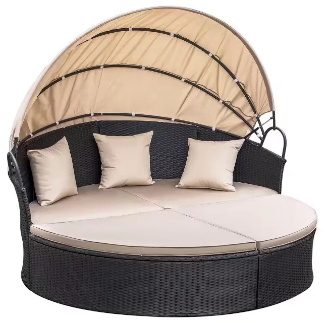 Lounge shell sun island outdoor weatherproof