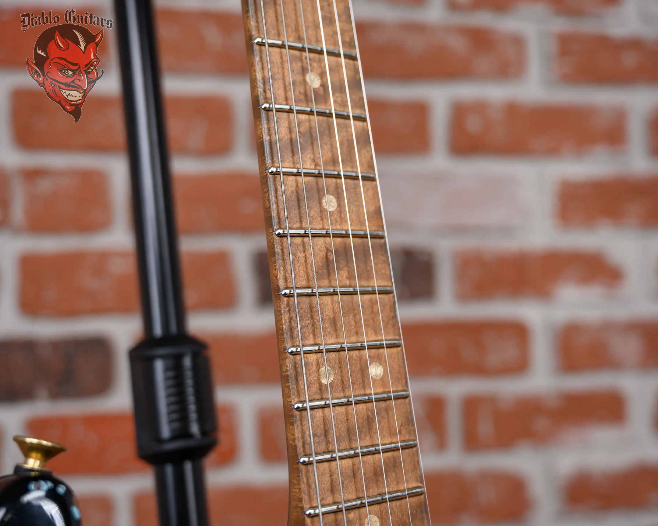 Charvel USA Custom Shop Music Zoo Exclusive Roasted San Dimas HS Master Built By Pasquale Campolattano Aged Black over Daphne Blue Heavy Relic Nitro 2024 w/OHSC