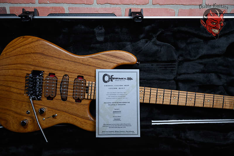 Charvel Guthrie Govan USA Signature HSH Caramelized Ash Natural 2023 w/OHSC