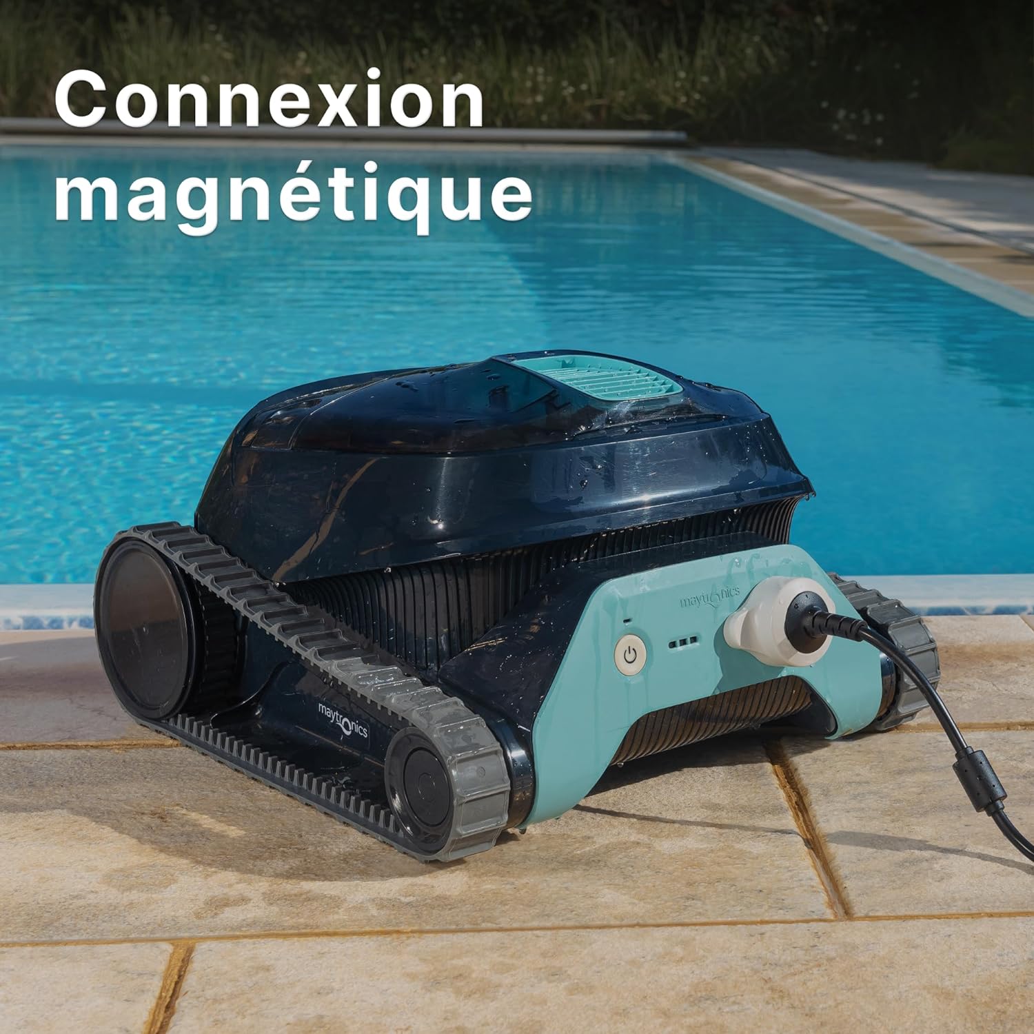 Dolphin Liberty 300 Electric Pool Cleaner Robot - Wall Cleaning, Inground Pool Up to 10 m