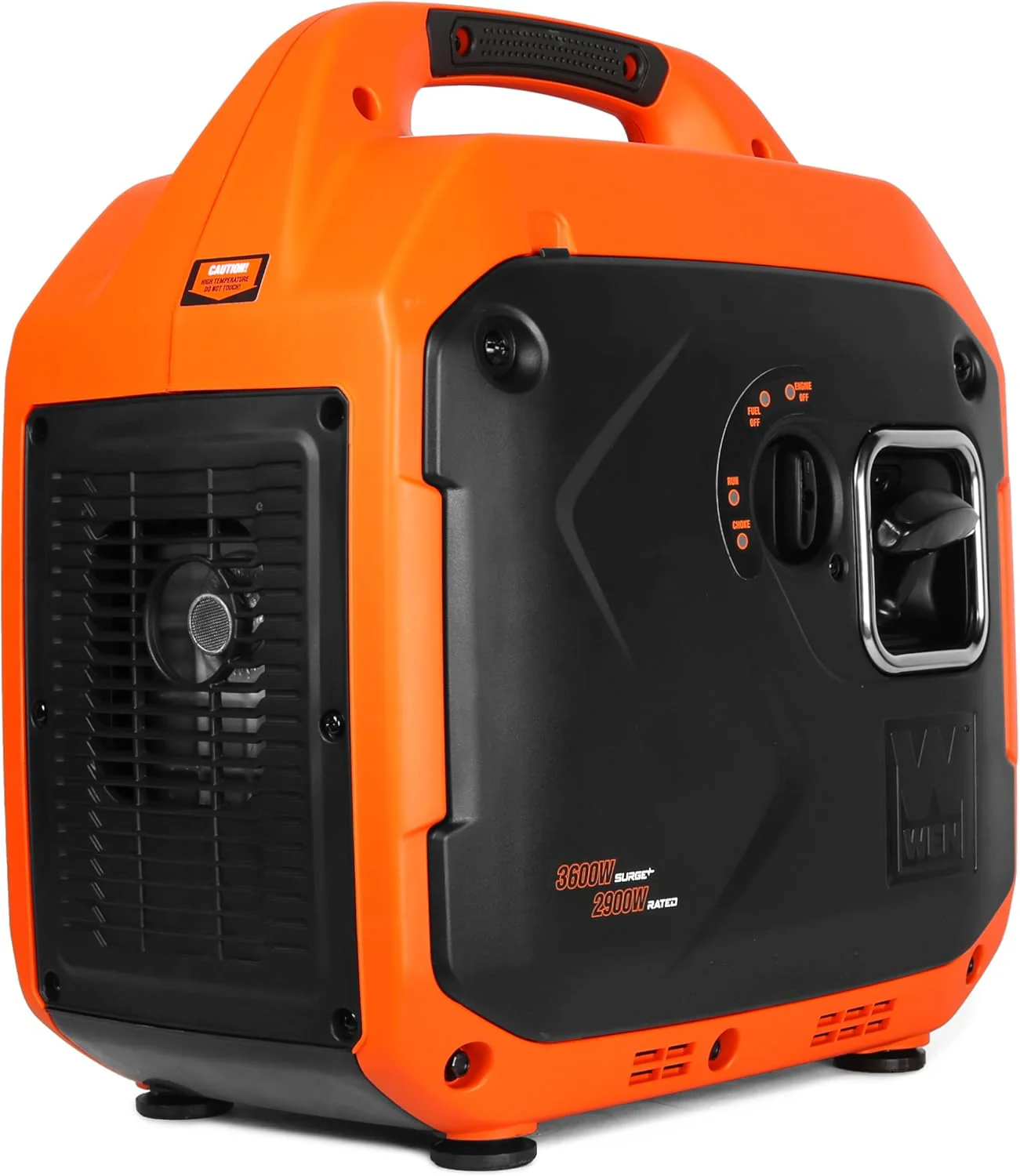 WEN 3600-Watt Portable Inverter Generator, RV-Ready, Quiet and Lightweight with Fuel Shut Off (56360i)