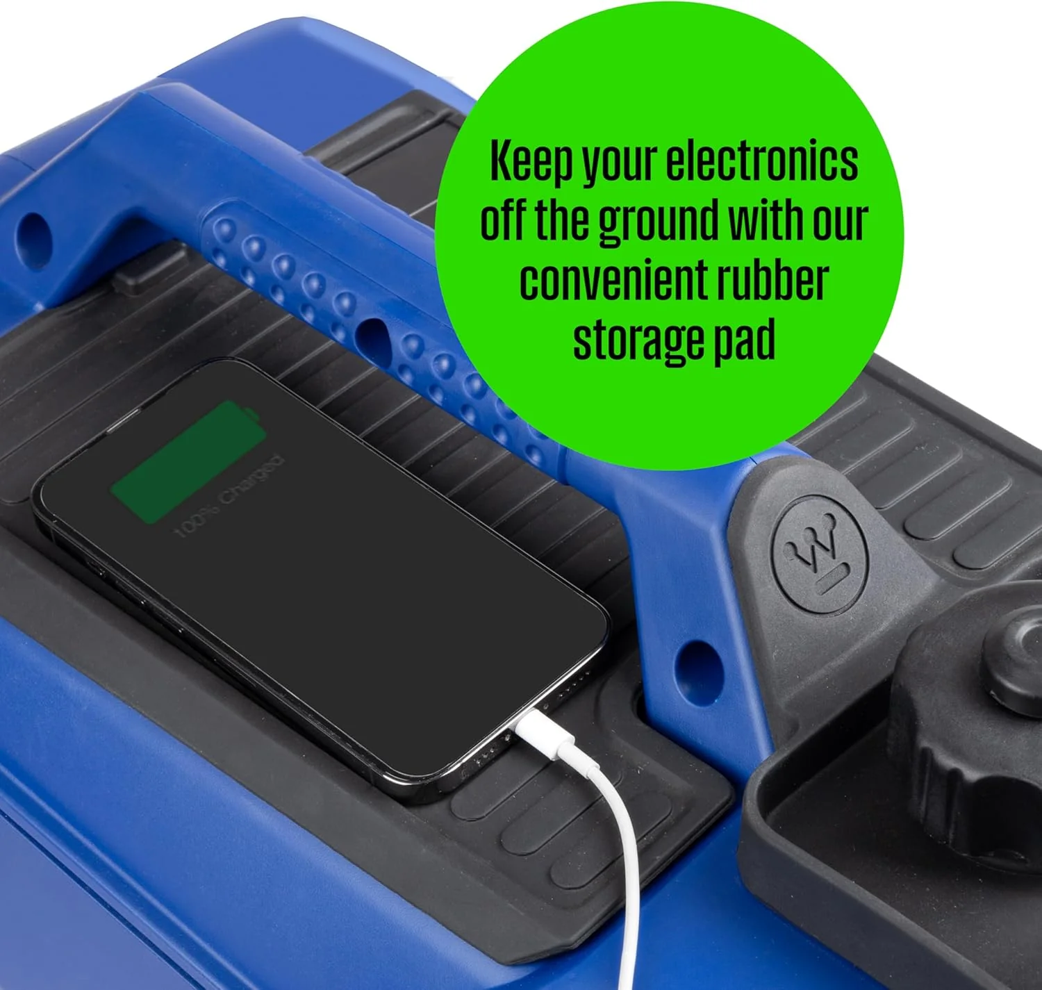 Westinghouse 2550 Peak Watt Super Quiet & Lightweight Portable Inverter Generator, RV Ready 30A Outlet, Gas Powered, Parallel Capable, Long Run Time,Blue