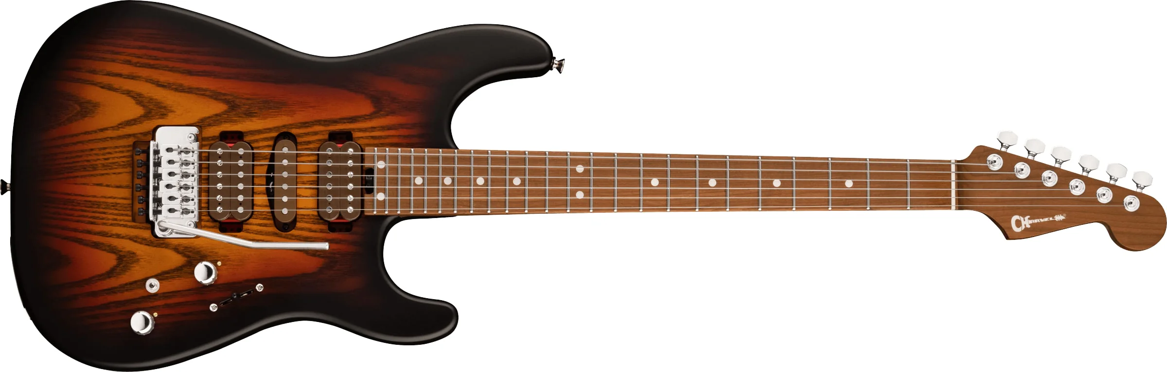 Charvel MJ Series Guthrie Govan Signature San Dimas SD24 CM Three-Tone Sunburst Japan 2024 w/OSSC
