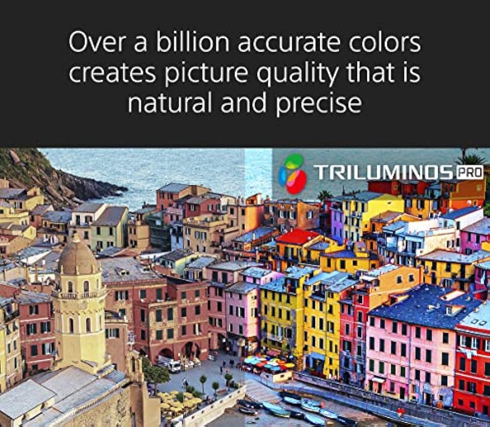 Sony 50 Inch 4K Ultra HD TV X85K Series: LED Smart Google TV with Dolby Vision HDR and Native 120HZ Refresh Rate KD50X85K- Latest Model, Black