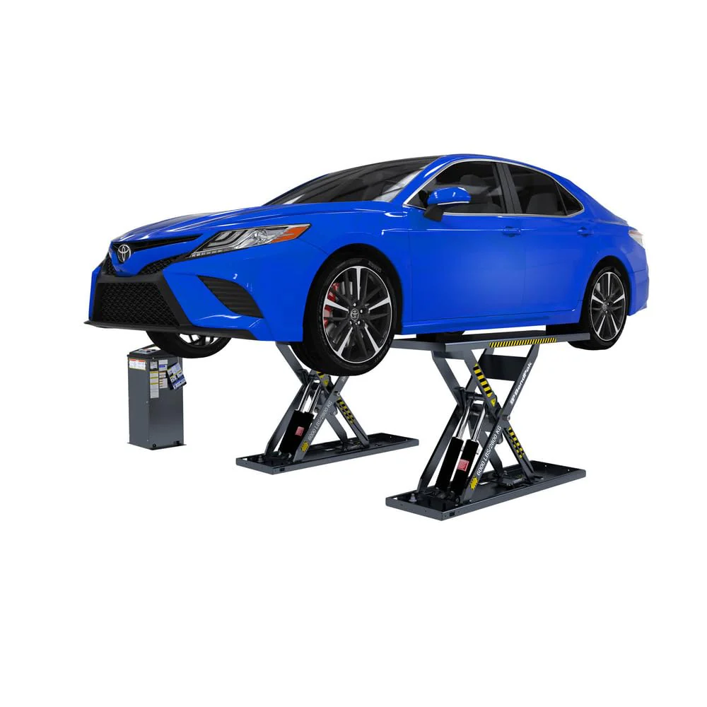 BendPak MDS-6LPF - 6,000lb Weight Capacity Flush Mount - Open Center Mid Rise Car/Vehicle/Automobile Lift Home/Shop/Garage/Mechanic