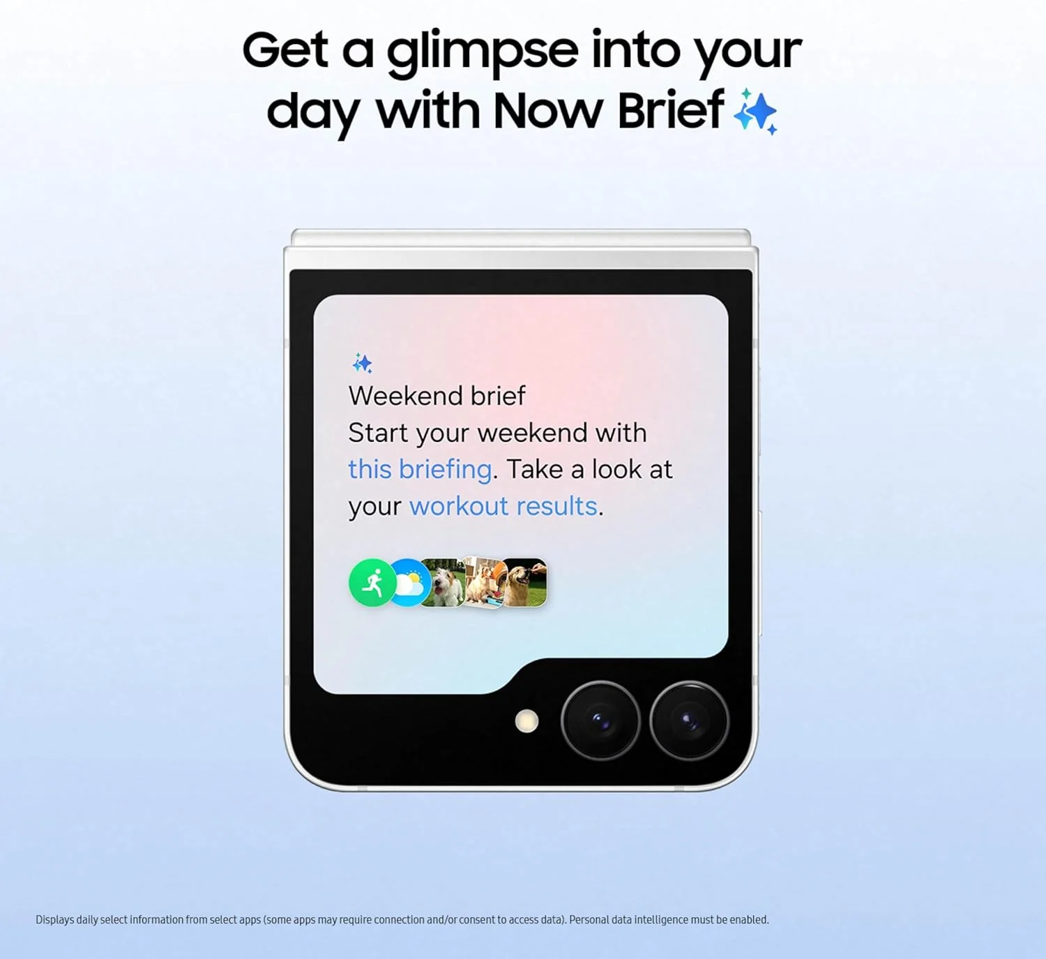 Galaxy Z Flip7 FE Cell Phone, 128GB AI Smartphone, Unlocked Android, Long Battery Life, 2025, 1 Yr Manufacturer Warranty, Black