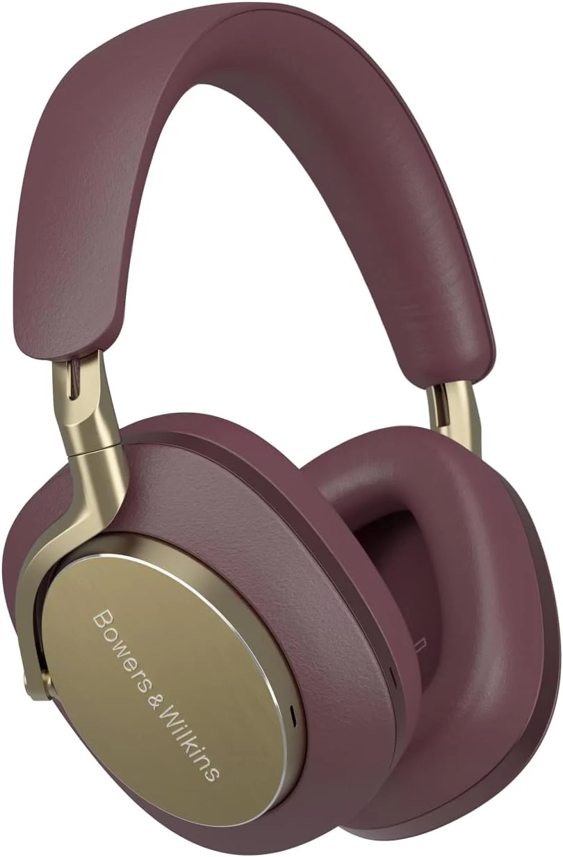 Bowers & Wilkins Px8 Over-Ear Wireless Headphones, Advanced Active Noise Cancellation, Luxurious Materials, 30-Hour Battery Life, 15-Min Quick Charging, Black