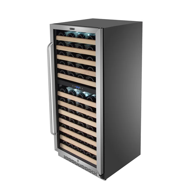 Whynter 92 Bottle Dual Zone Built-In Wine Refrigerator