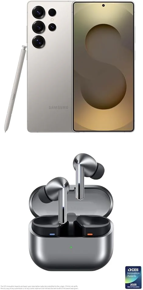 Samsung Galaxy S25 Cell Phone, 256GB Smartphone, Unlocked Android, AI Night Mode Camera, Snapdragon 8 Elite Fast Processor, ProScaler Display, 4000mAh Battery, 2025, US 1 Yr Warranty, Navy