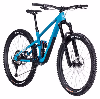 Cube Stereo One55 C:62 SLX Full Suspension MTB Shimano XT 12S 29'' Bondi Blue