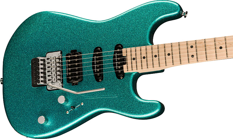 Charvel Pro-Mod San Dimas Style 1 HSS FR Aqua Flake 2023 w/Gigbag