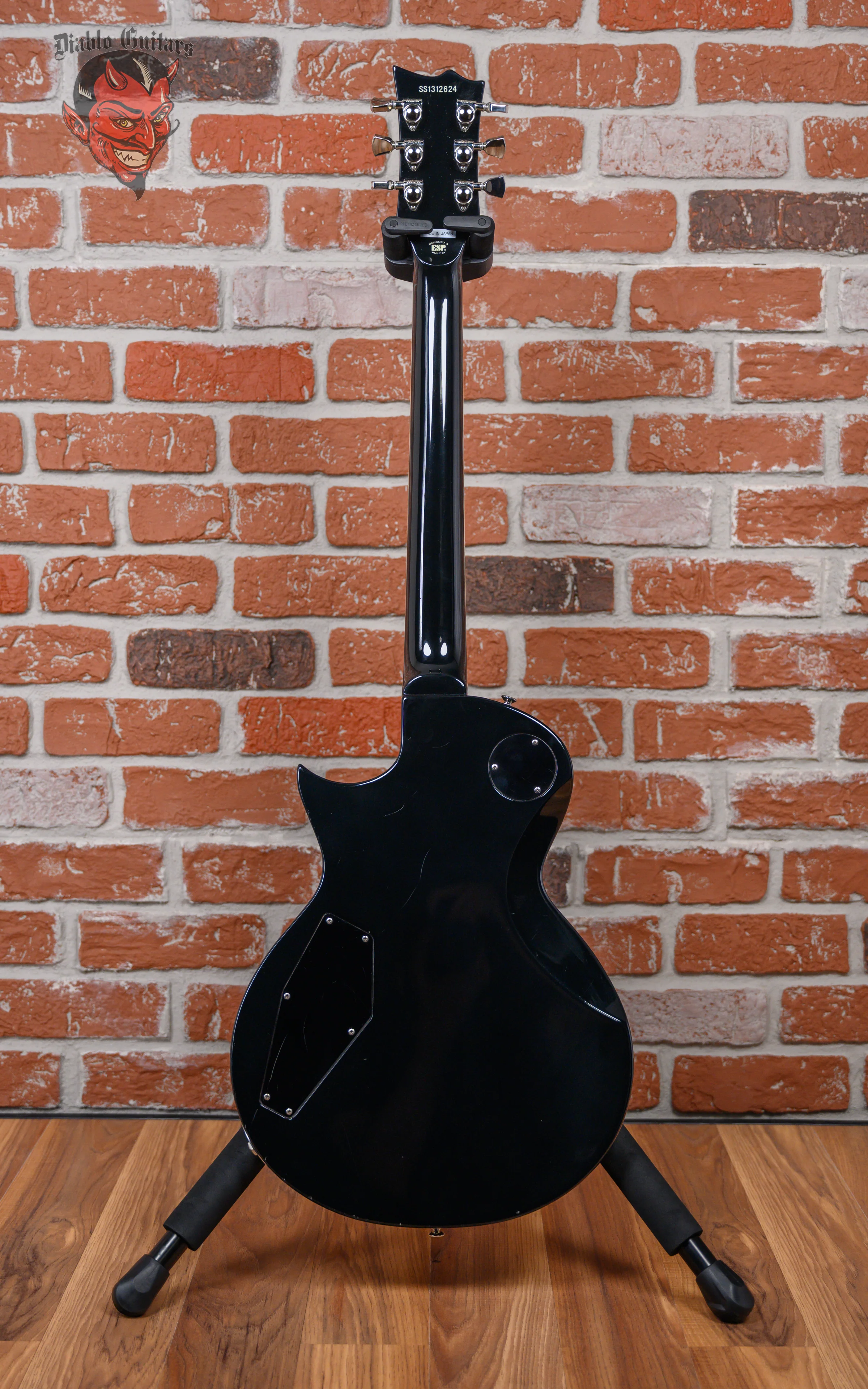 ESP Standard Eclipse-II Silver Sparkle 2013 w/OHSC