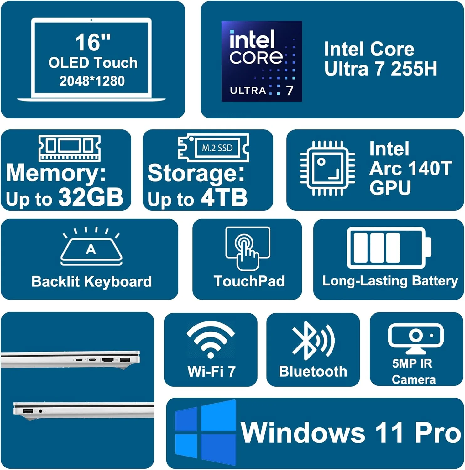 HP OmniBook 7 AI Laptop 16
