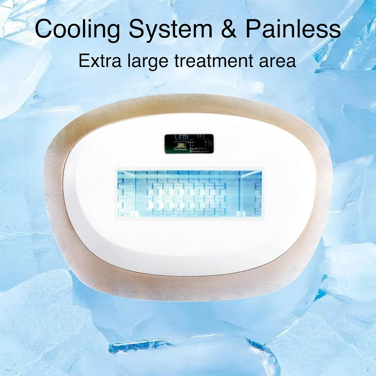 DermRays Laser Hair Removal for Women and Men, V4S for Skin Tone 1-5, Permanent Reduction in Hair Regrowth, The World's First FDA-cleared Home-use Wide-Angleﾠ810nm Laser Hair Removal Device.