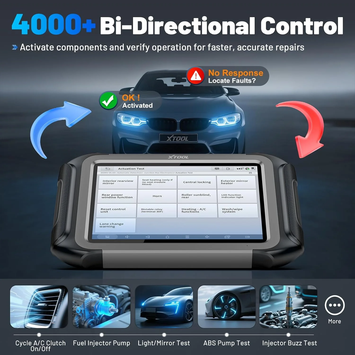XTOOL D9S PRO ECU Programming and Coding Automotive Scan Tool: 2025 with FCA AutoAuth, Topology Map OBD2 Scanner Diagnostic Tool, Bidirectional/45+ Services, DoIP/CAN FD, 3-Year Update