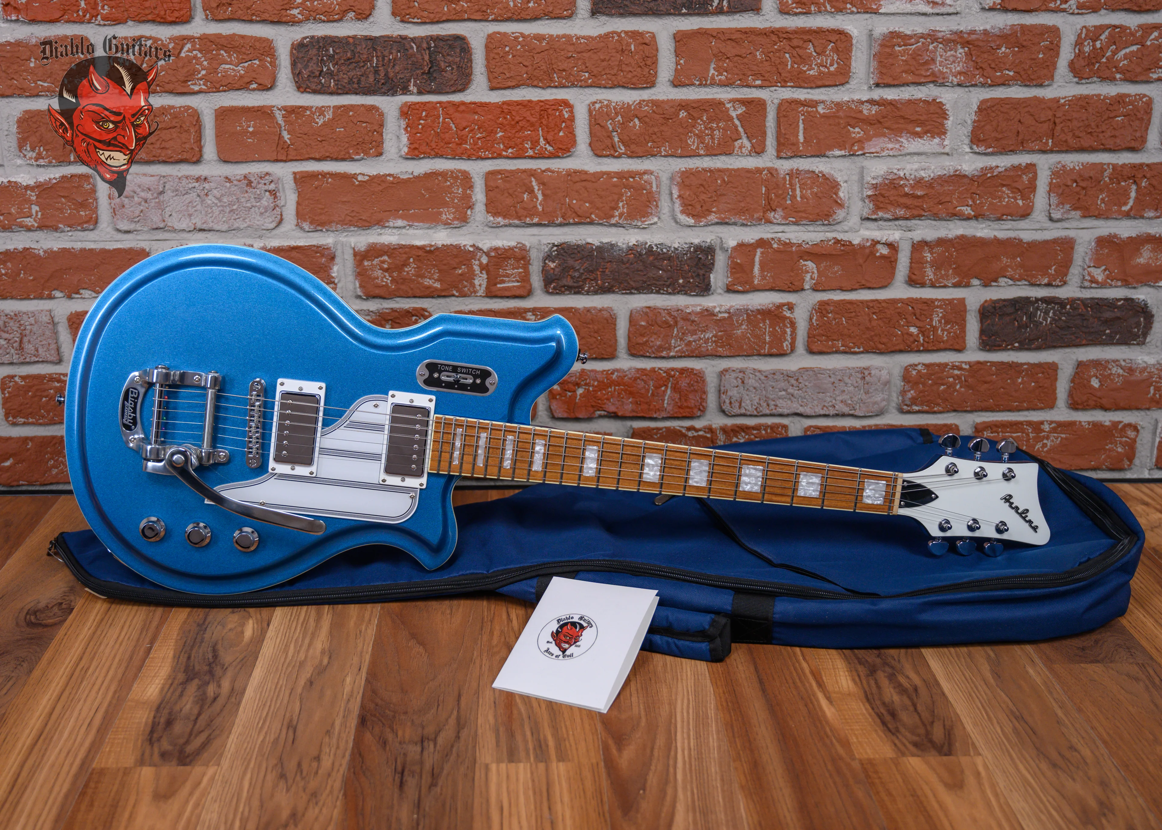 Airline MAP DLX Metallic Blue 2018 w/Gigbag