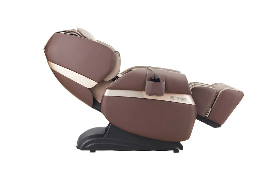 Fujiiryoki Calm Plus Flex Frame SL Track Massage Chair w/ Touchscreen Remote