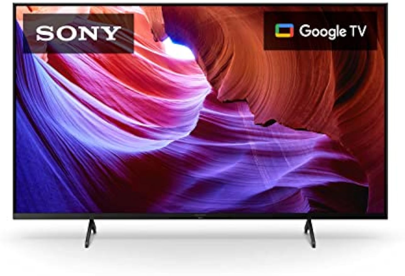 Sony 50 Inch 4K Ultra HD TV X85K Series: LED Smart Google TV with Dolby Vision HDR and Native 120HZ Refresh Rate KD50X85K- Latest Model, Black
